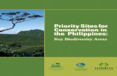 Priority Sites for Conservation in the Philippines: Key Biodiversity Areas