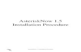 Asterisk Now 1.5 Installation Procedure