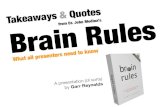Brain Rules Presentation
