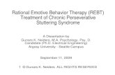 Treatment of Stuttering With Rational Emotive Behavior Therapy