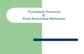 Purchase Proccess & Post purchase Behaviour
