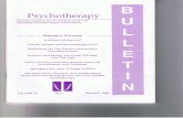 Psychotherapy Bulletin 31 (1) Winter 1996