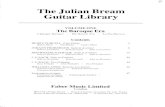 Tha Julian Bream Guitar Library, Vol.1 - the Baroque Era