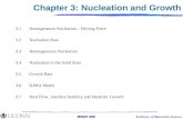 Chapter 3 Nucleation and Growth