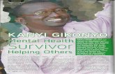 Parents Magazine "Mental Health Survivor" March 2013  Kanyi Gikonyo