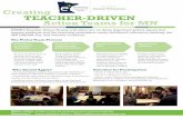 Creating Teacher-Driven Action Teams for MN