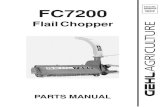 FC7200 Flail Chopper Parts Manual 908009