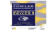 new fowler-proficiency writing skills