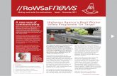 RoWSaF Newsletter - Issue 1