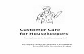 Customer Care for Housekeepers