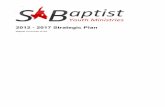 SA Baptist Youth Ministries Strategic Plan