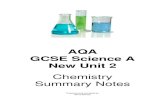 AQA Science A Chemistry notes