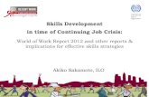 Akiko Sakamoto - Skills Development in Time of Continuing Job Crisis