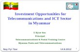 Investment Apportunities of ICT Development in Myanmar (U Ky