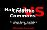 Hak Cipta & Creative Commons