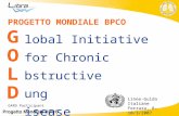 Lobal Initiative for Chronic bstructive ung isease GOLDGOLD Linee-Guida Italiane Ferrara, 8-10/3/2007 PROGETTO MONDIALE BPCO GARD Participant.