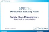 Toolsgroup DPM 1  Distribution Planning Model Supply Chain Management : Strumenti e case studies Supply Chain Management : Strumenti.