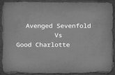 Avenged Sevenfold Vs Good Charlotte. 1. Le Origini.Le Origini. 2. Matthew Shadows Matthew Shadows 3. Jimmy The Rev Sullivan Jimmy The Rev Sullivan 4.