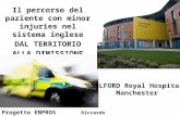 Il percorso del paziente con minor injuries nel sistema inglese DAL TERRITORIO ALLA DIMISSIONE Progetto ENPROS Riccardo Arcangioli SALFORD Royal Hospital.