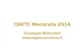 ISNITE Macerata 2014 Giuseppe Bilancioni .