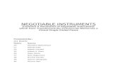 Negotiable instruments Act
