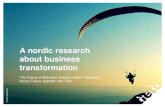 Future of business transformation market research summary