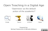 Open Teaching in a Digital Age
