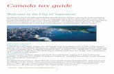 Canada taxation 2009