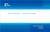 Gst & bitcoins slides- Potential Pitfalls