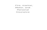 Fire, marine n motar insurance