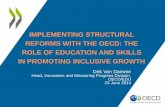 The role of education and skills in promoting inclusive growth