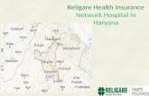 Religare health insurance network hospital in haryana