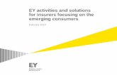 EY activities and solutions for insurers focusing on the emerging consumers