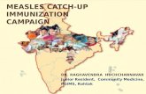 Measles catch up campaign