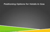 Brand Positioning Options for Hotels in Goa