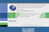 OWASP Top 10 And Insecure Software Root Causes