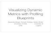 Visualizing Dynamic Metrics with Profiling Blueprints