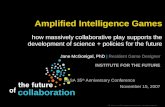 IIASA 35th Anniversary - Amplified Intelligence Games
