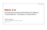 M&A 2.0: Addressing "social aspects" of mergers and acquisitions
