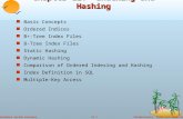 12. Indexing and Hashing in DBMS