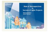 Role of Retrospectives in Success of Agile Project