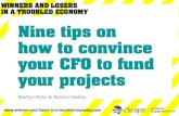 9 tips on how to convince your CFO to fund your projects