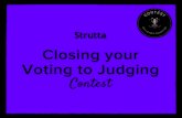 Closing Your Voting to Judging Contest