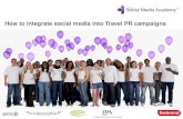 How to Integrate Social Media into Travel PR Campaigns