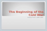 Chapter 26 - The Beginning Of The Cold War