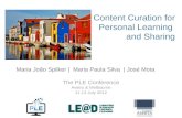 Content curation for personal learning and sharing final
