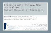 Engaging with the New New Journalism: Survey Results of Educators