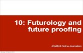 Futurology and future-proofing