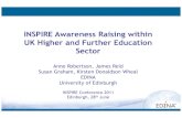 Presentation on INSPIRE and Higher Education (2 of 2)