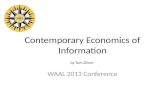The economics of information (1)